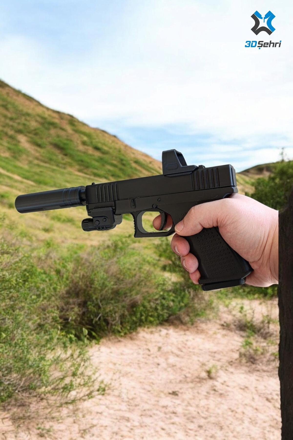 Glock%2019%20Maketi%20Eklentili%20Hareketli%20Özel%20Tasarım