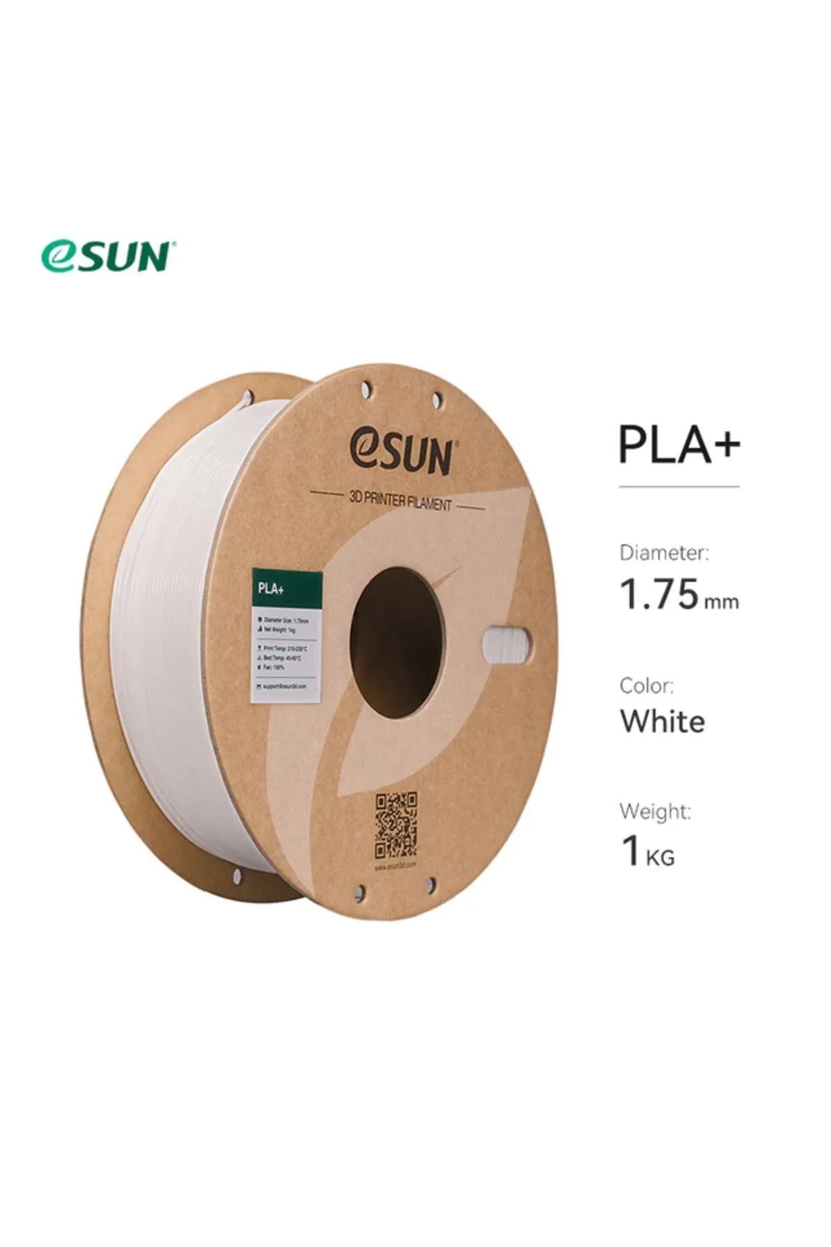 eSUN%20PLA%20Plus+%20Beyaz%20Filament