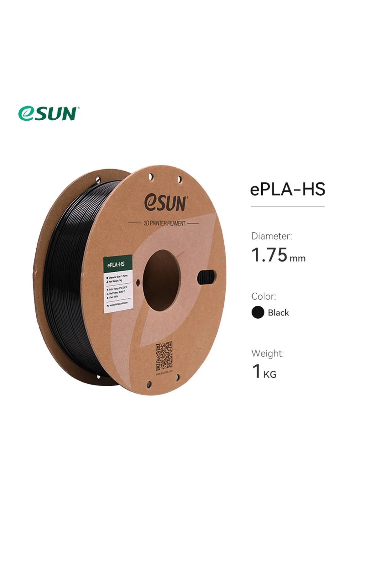 eSUN%20Hyper%20PLA+%20Filament%20Siyah