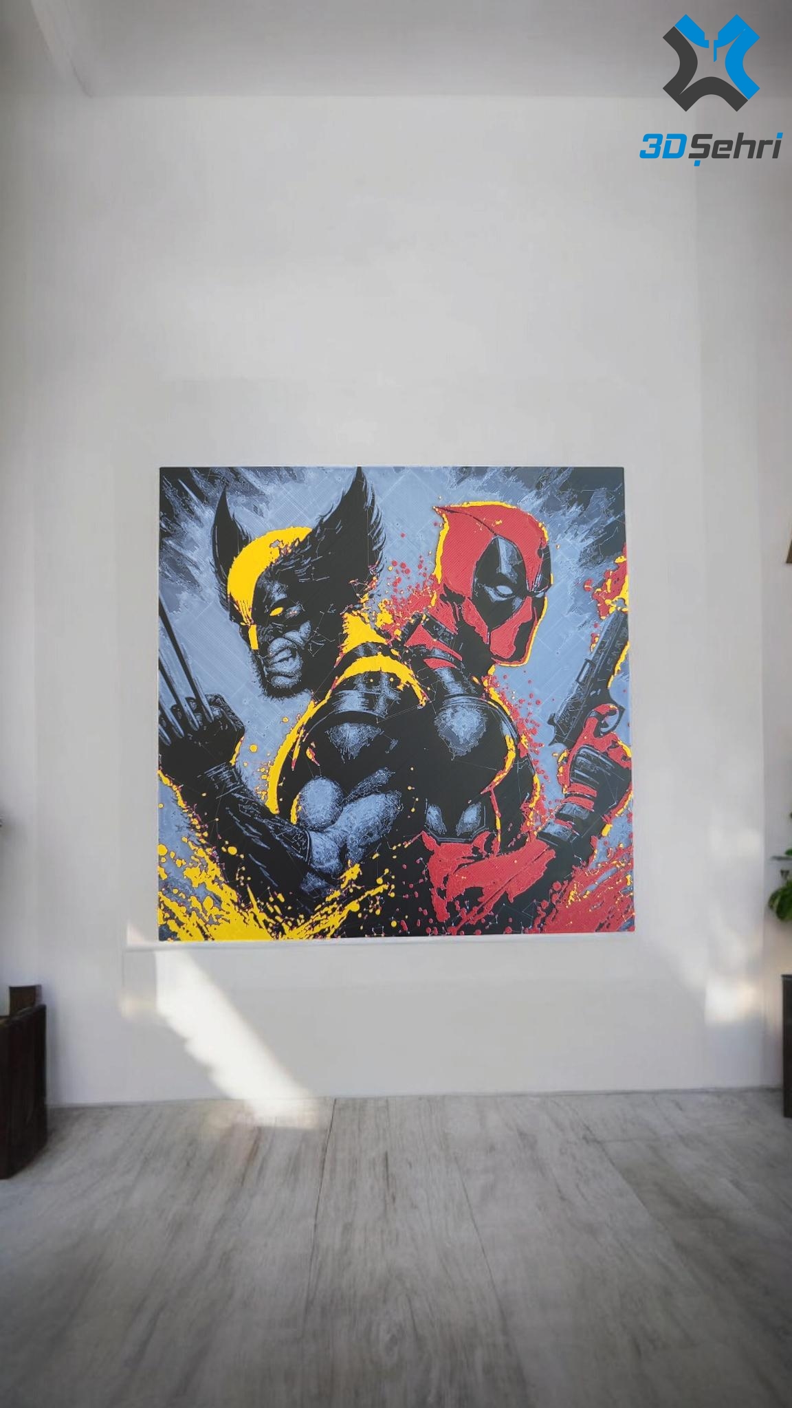 Deadpool%20&%20Wolverine%20Duvar%20Süsü