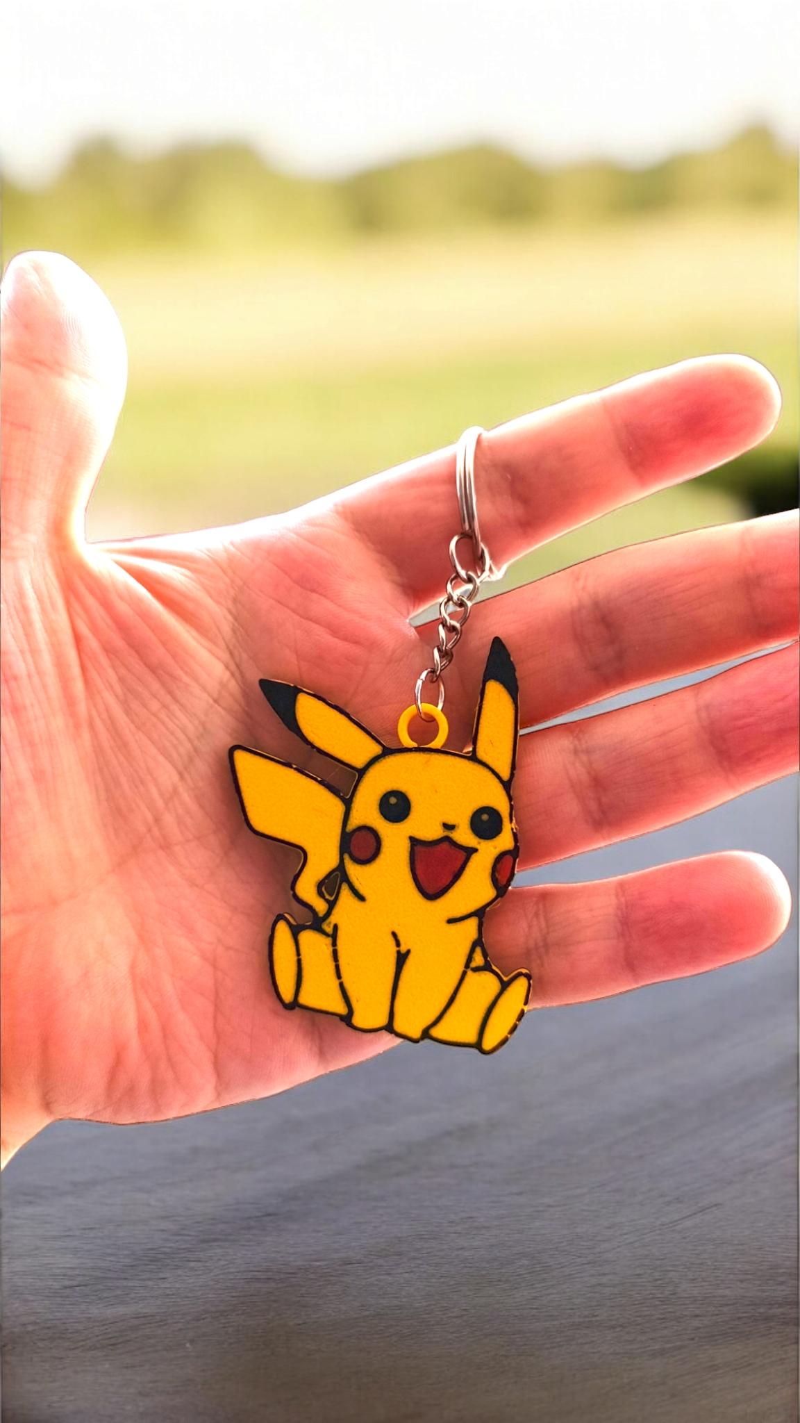 Pokémon%20Hayranları%20İçin%20Pikachu%20Anahtarlık