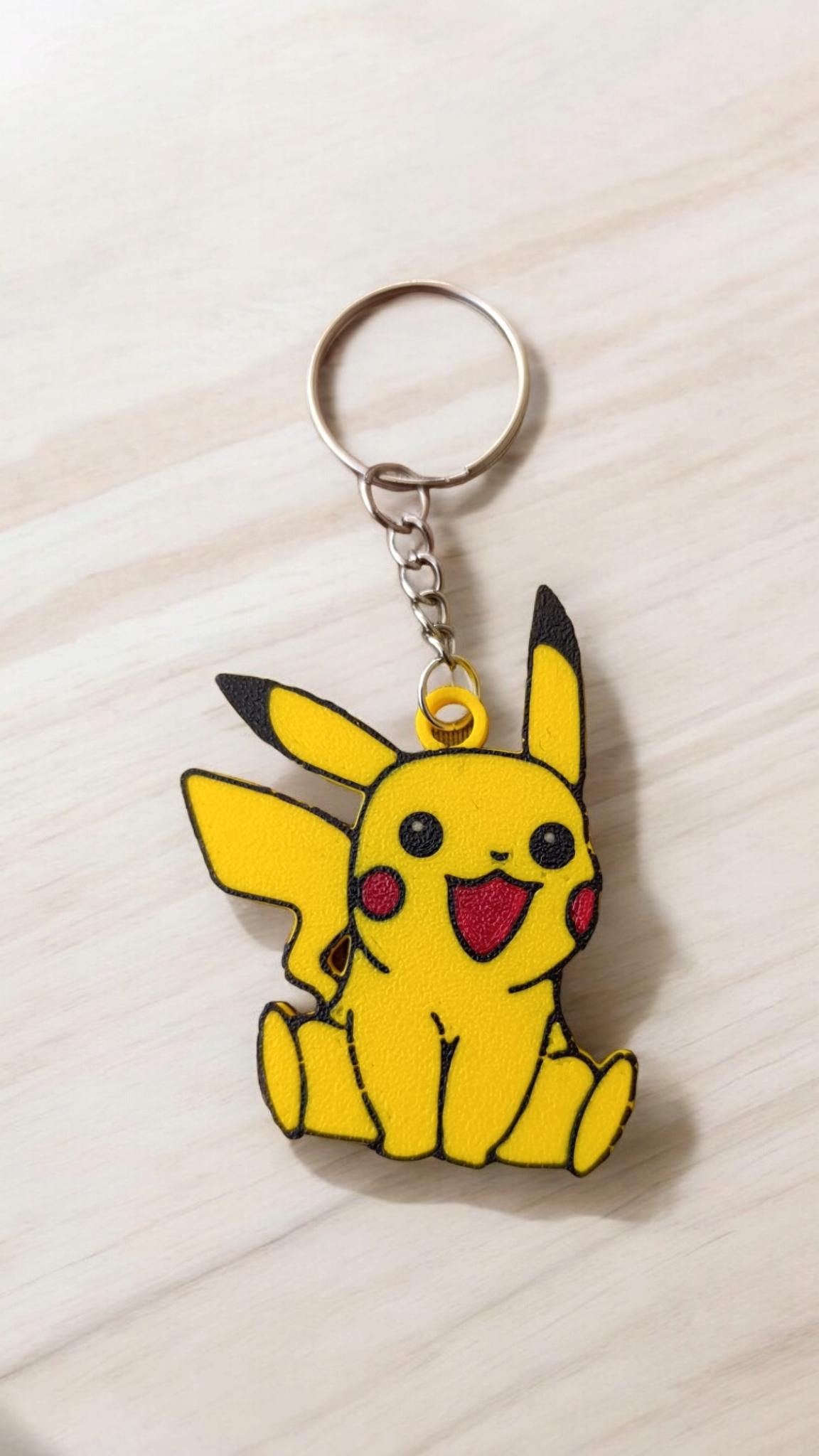 Pokémon%20Hayranları%20İçin%20Pikachu%20Anahtarlık