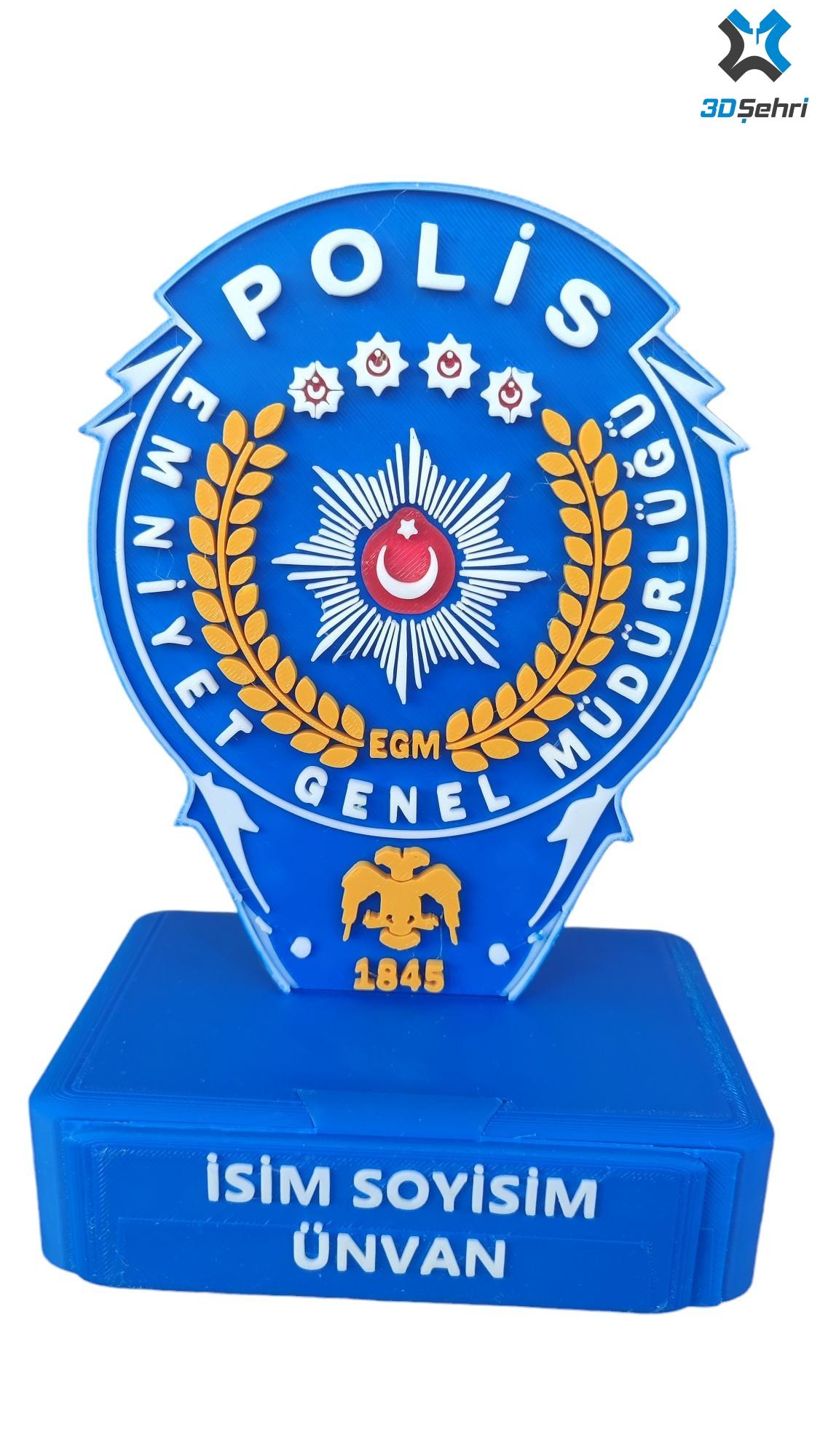 Polisler%20İçin%20Kişiye%20Özel%20İsimlik