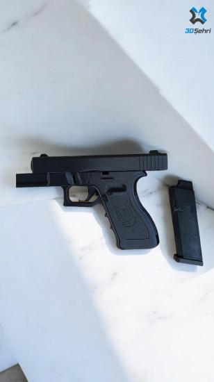 Glock-17 Maketi Hareketli