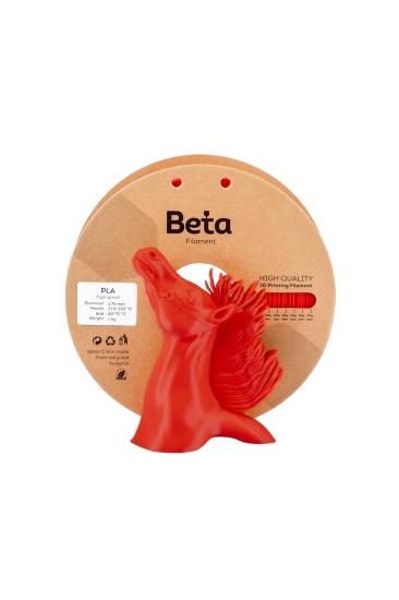 Beta PLA High-Speed Filament Kiss Red