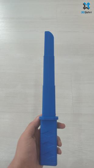 Katlanır Katana Mavi 30 cm