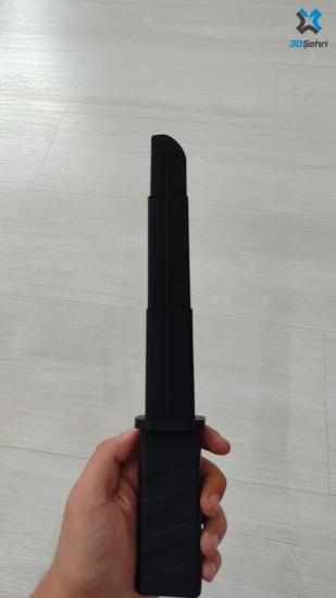 Katlanır Katana Siyah 30 cm