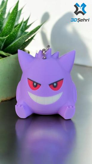 Gengar Pokemon Anahtarlık 4.5 CM