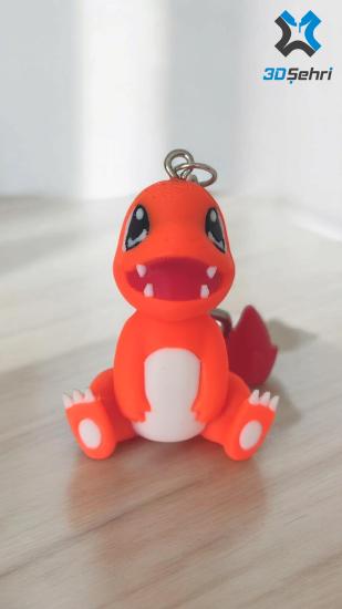 Chermander Pokemon Anahtarlık 4.5 CM